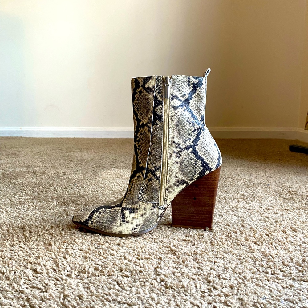 Bleecker & Bond Python Bootie - Picture 2 of 4